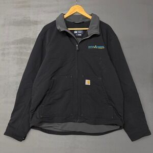 Carhartt Super Dux Jacket Black Rain Defender Relaxed Fit OJ5534-M Large